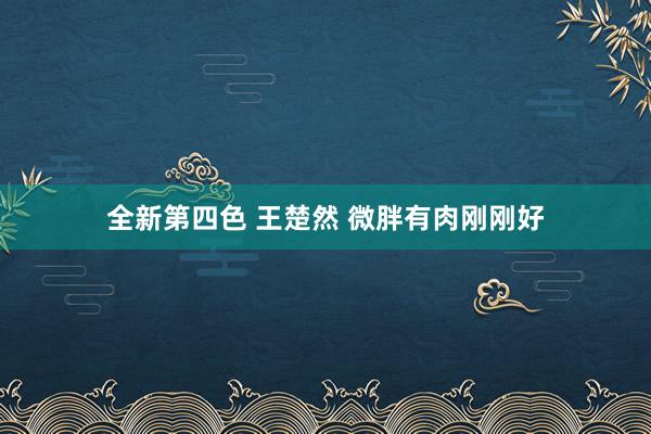 全新第四色 王楚然 微胖有肉刚刚好