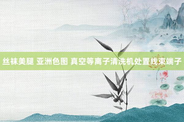 丝袜美腿 亚洲色图 真空等离子清洗机处置线束端子